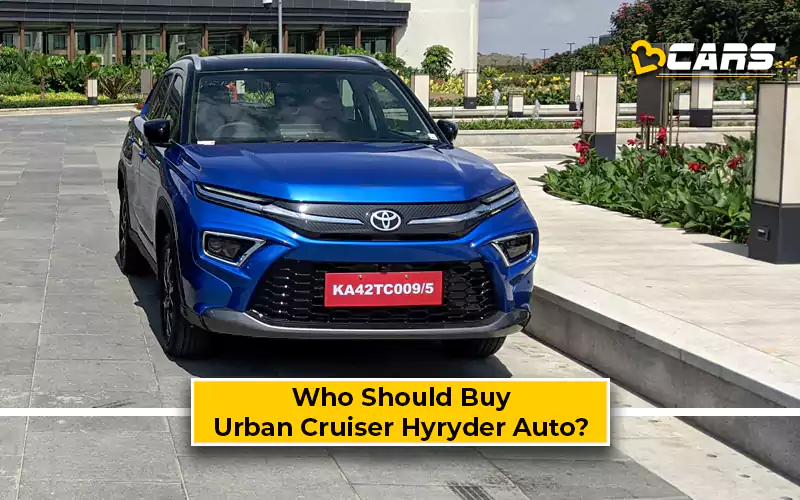 Toyota Urban Cruiser Hyryder Mild Hybrid Automatic